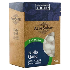 Azərşəkər Premium kəllə qənd 750q