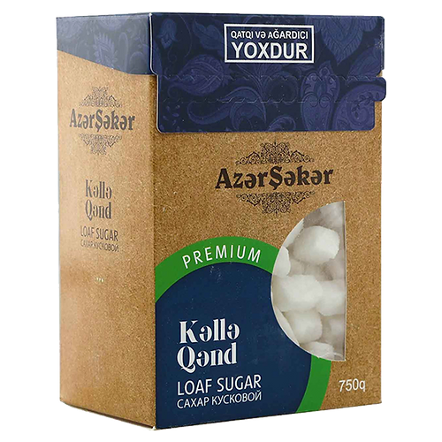 Azərşəkər Premium kəllə qənd 750q