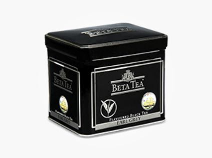 Beta Earl Grey metal qutu
