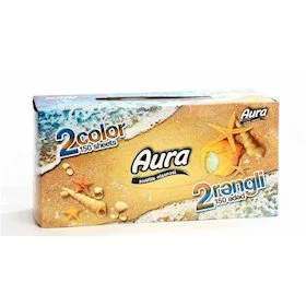 Aura qutu salfet 2 rəngli