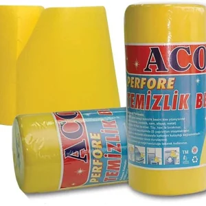 Sarı təmizlik bezi rulon