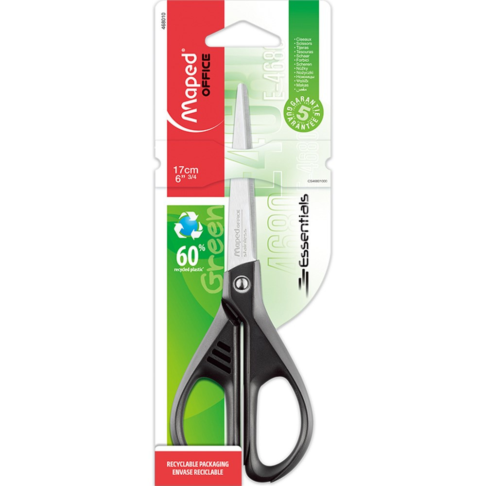 Ofis qayçısı Essentials Green - simmetrik